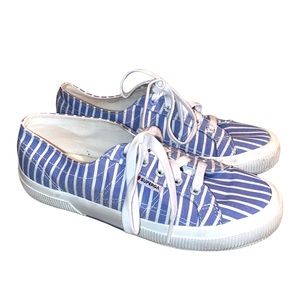 Superga Stripped Sneakers Size 7